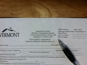Should I settle my Vermont workers’ comp claim?