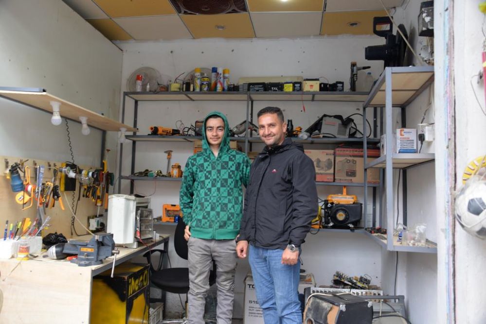 Electric repair shop update