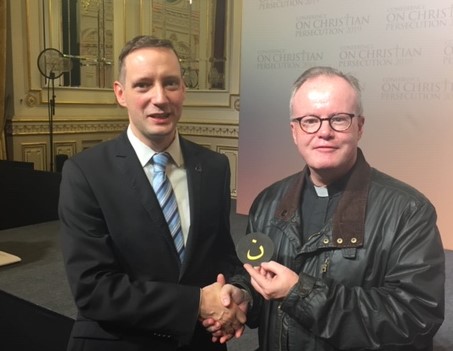 Fr. Ben at World Conference on Persecuted Christians