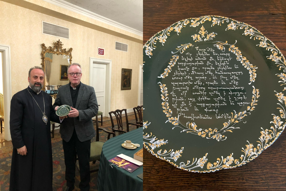 FR. BEN MET WITH BISHOP ARMASH